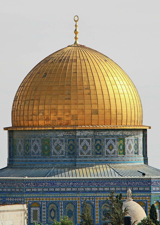 The Dome of the Rock Photograph by Munir Alawi
