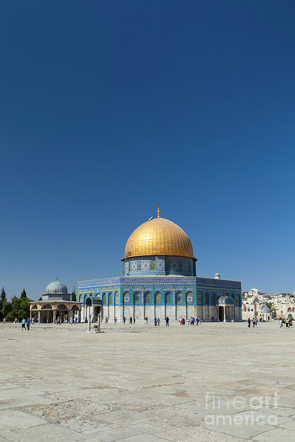 The Dome Of The Rock, Temple Mount, East Jerusalem, Palestine Is 