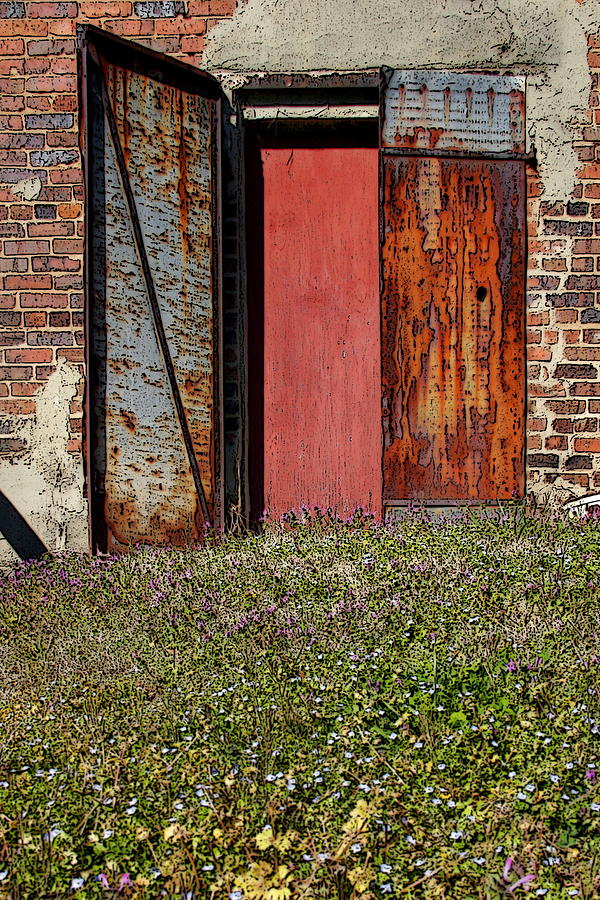 Rust Photograph - The Door by Alan Skonieczny Rust Photograph - The Door by Alan Skonieczny