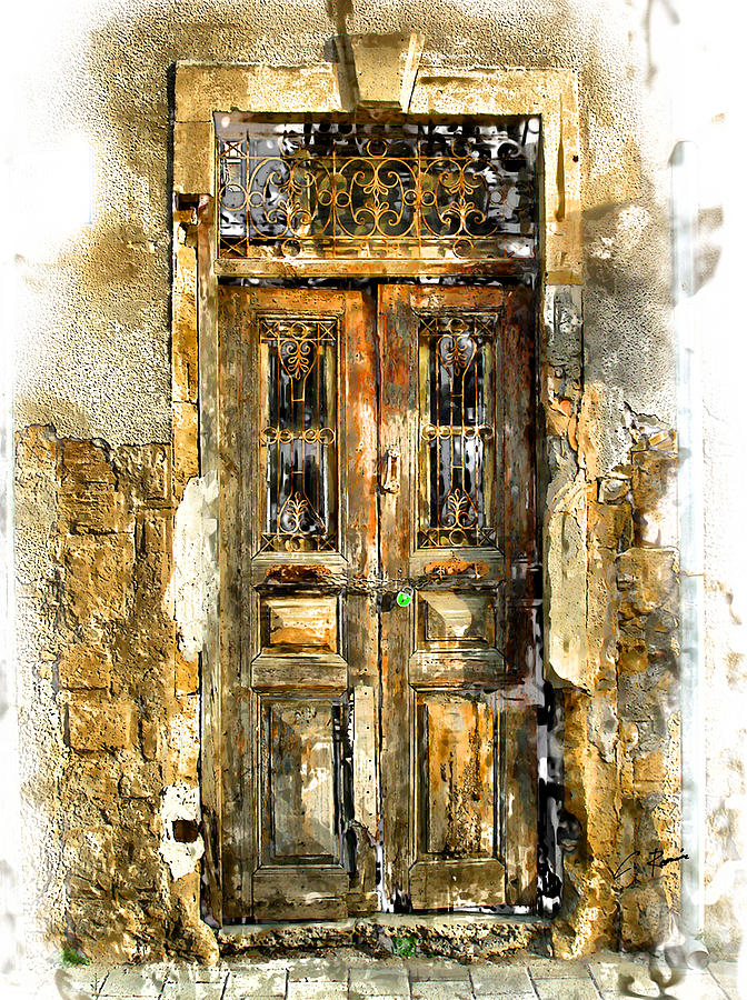 The Door Digital Art by Charlie Roman