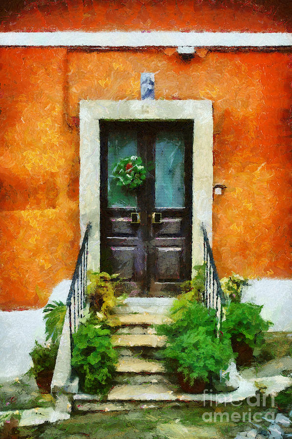 The Door Painting by Dimitar Hristov