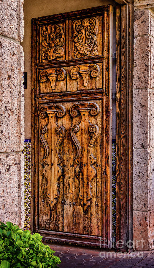The Door Photograph by Jon Burch Photography