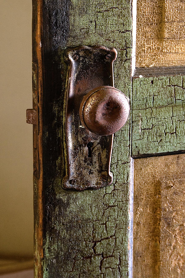 Door Photograph - The Door Knob by Linda McRae