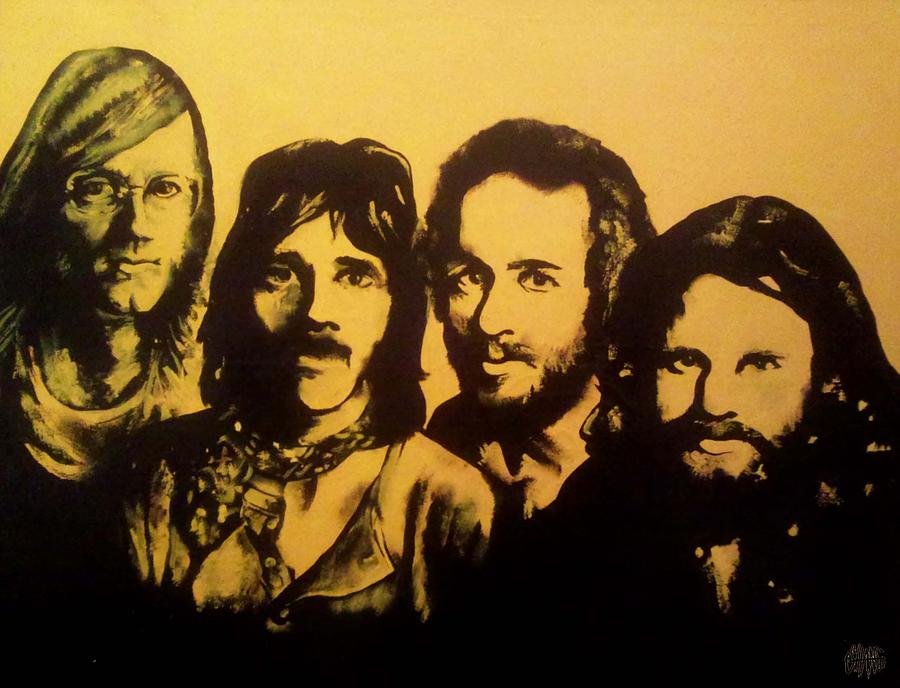 Jim Morrison Painting - The Doors L.A Woman by Sam Hane