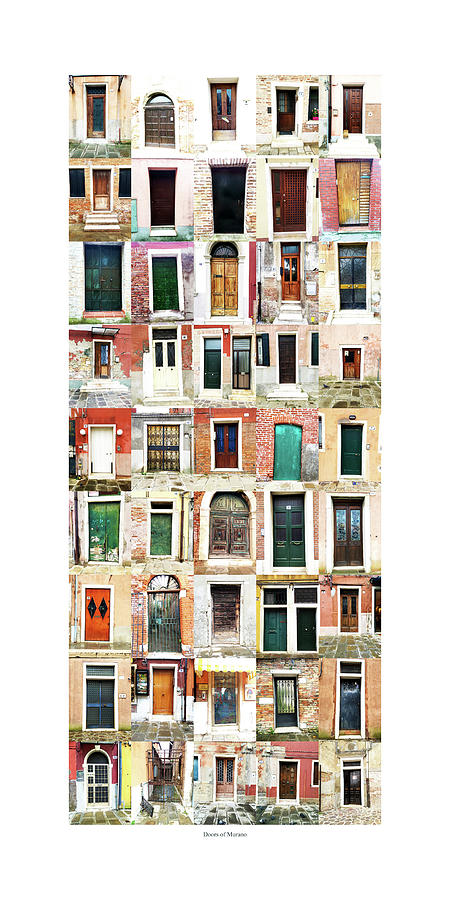 The Doors of Murano Italy Photograph by David Ralph Johnson