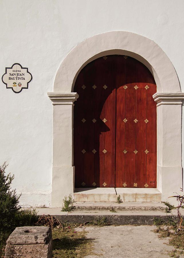 The Doors Of San Juan The Baptist - 2 Photograph by Hany J