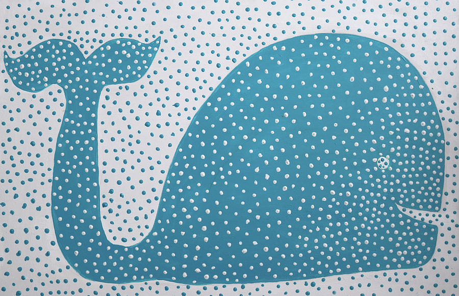The Dotted Whale Painting by Deborah Boyd