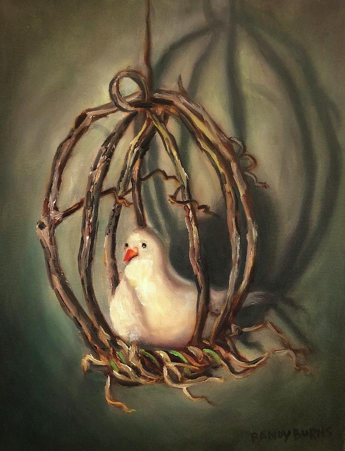 The Dove Painting by Rand Burns