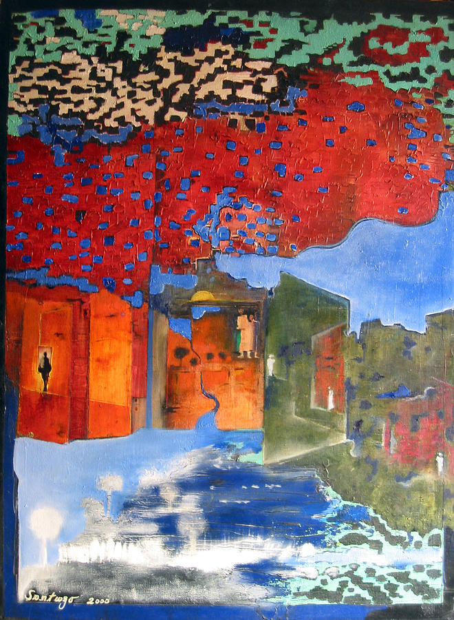 The dream Painting by Adalardo Nunciato  Santiago
