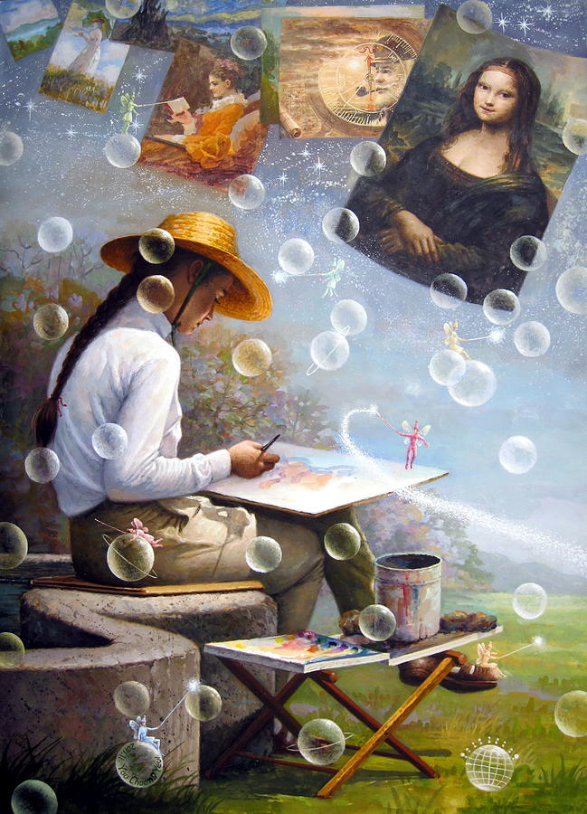 The dream is reality Painting by Yoo Choong Yeul