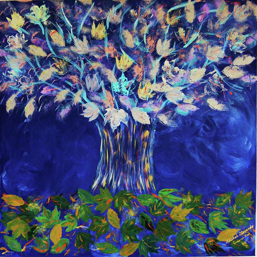 The Dreaming Tree Painting by Rebekah Alexander - Fine Art America