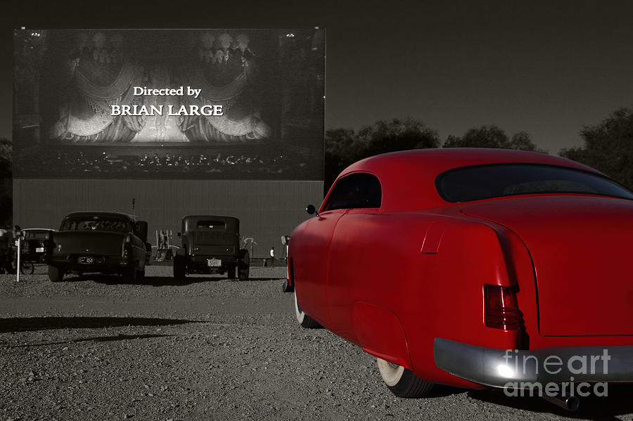 The Drive-In Photograph by Dennis Hedberg