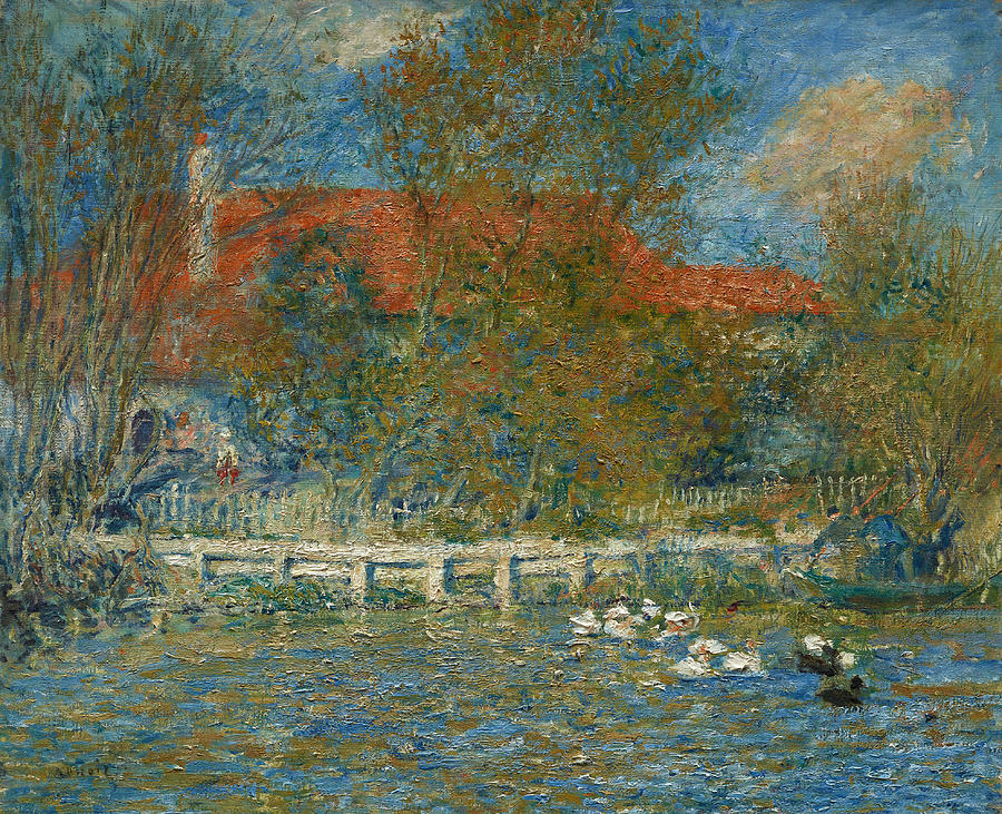 The Duck Pond Painting by Auguste Renoir