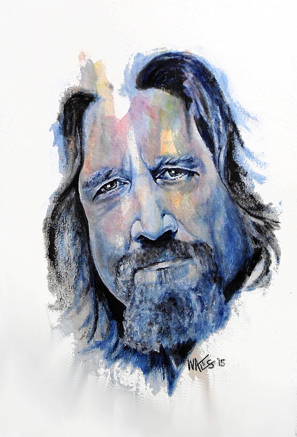The Dude Abides Painting