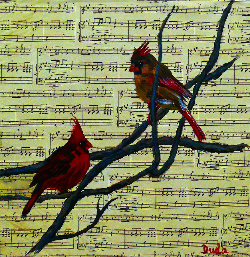 The Duet Painting by Susan Duda