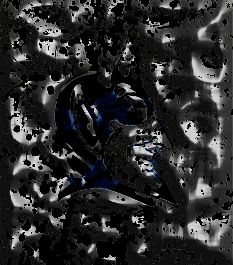 The Duke Blue Devils 1a Mixed Media by Brian Reaves