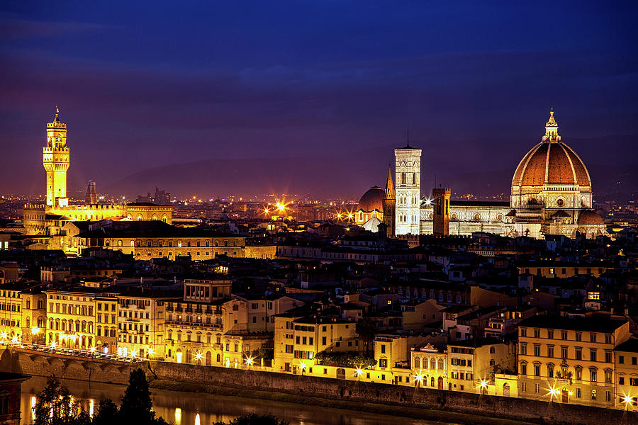 The Duomo at Twilight Photograph by Andrew Soundarajan
