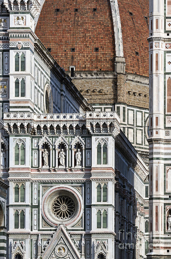 Landmark Photograph - The Duomo Detail by John Greim