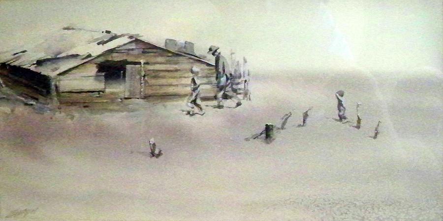 The Dustbowl Painting by Ed Heaton