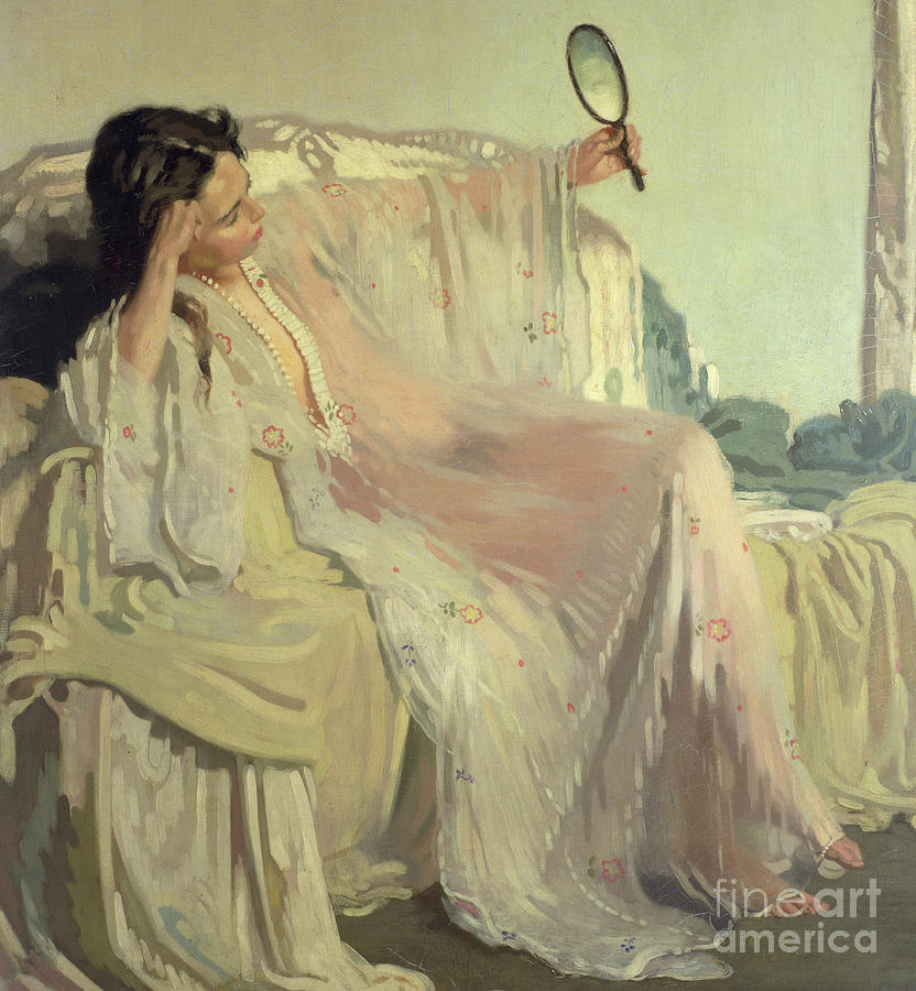 Nude Painting - The Eastern Gown by William Orpen