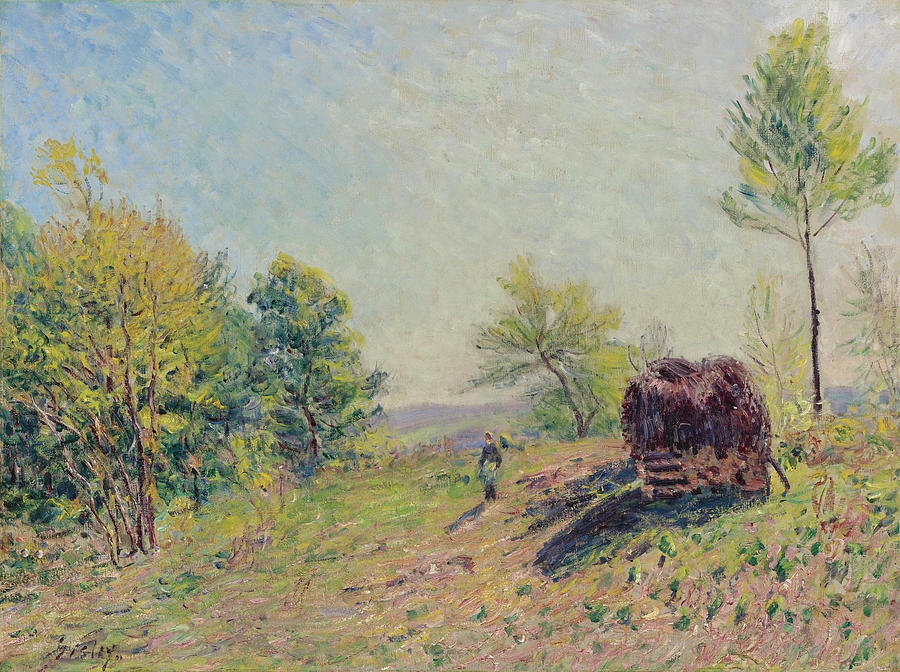 The Edge of the Forest Painting by Alfred Sisley