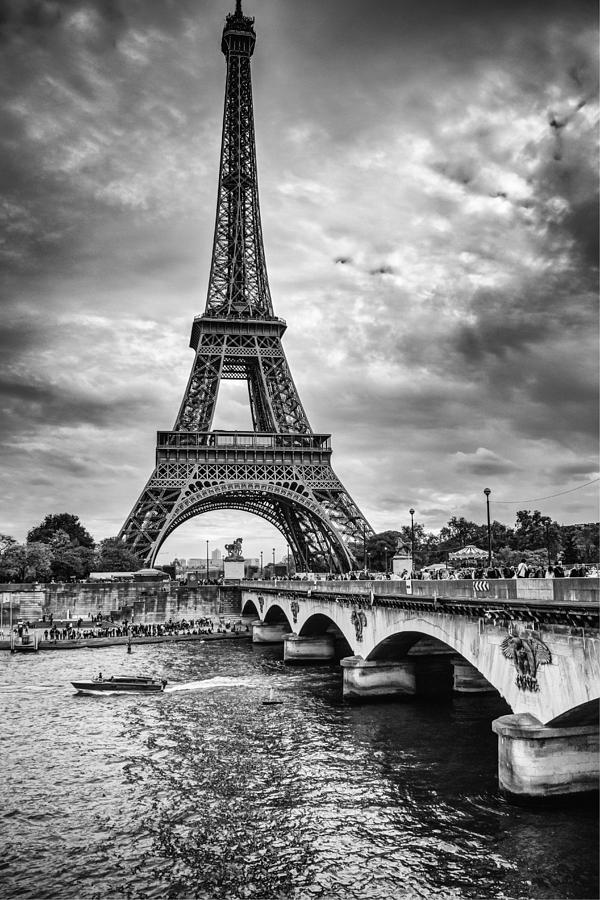 The Eiffel Tower, Paris Photograph by Bob Estremera - Fine Art America