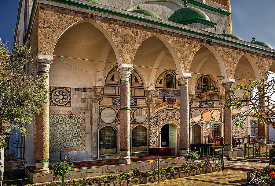 The El Jazzar Mosque Entrance Photograph by Endre Balogh