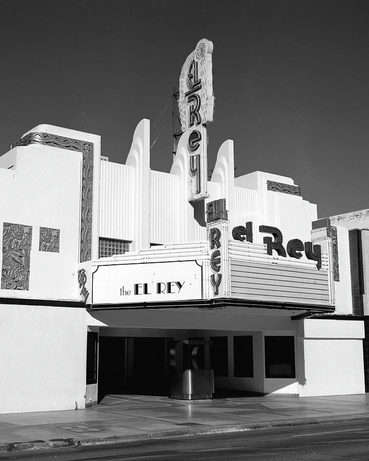 Black And White Photograph - The El Rey by Joe  Palermo