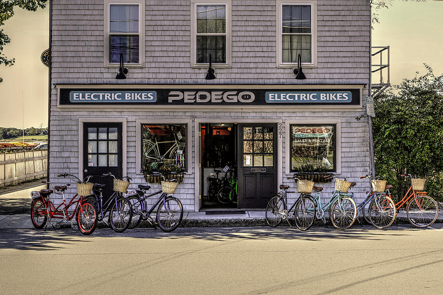 The Electric Bike Shop Bristol RI Photograph by Tom Prendergast