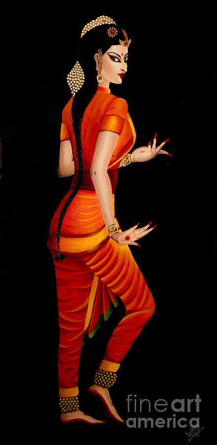 The Elegance Painting by Sudakshina Bhattacharya