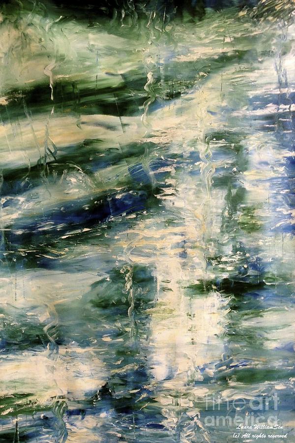 THE ELEMENTS Water #5 Painting by Laara WilliamSen