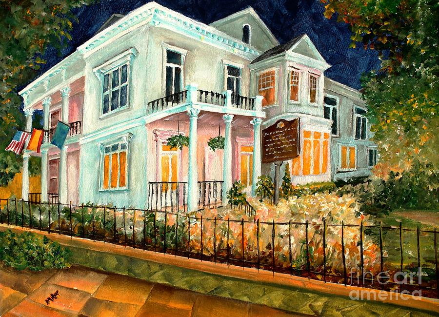 The Elms in New Orleans Painting by Diane Millsap