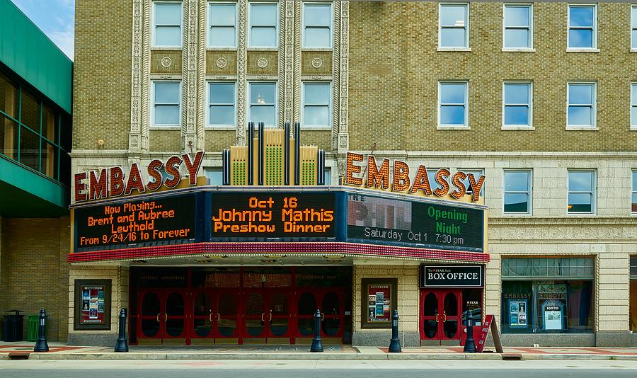 The Embassy Theatre Photograph by Mountain Dreams