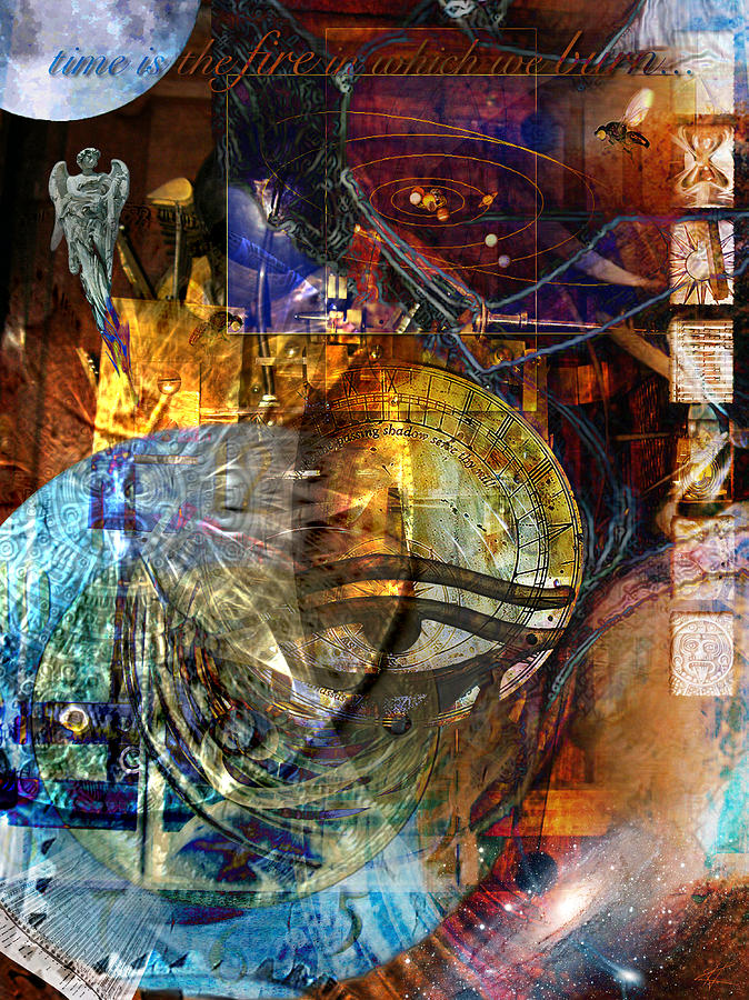 The Embers of Memory Digital Art by Kenneth Armand Johnson