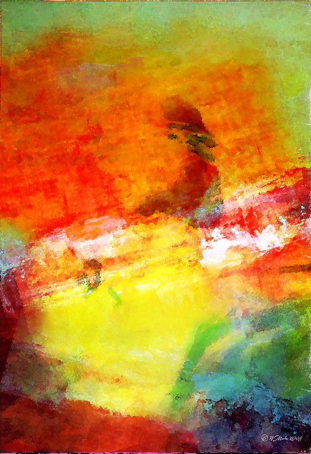 Abstract Painting - The Emotion of Colors - 1 by William Martin