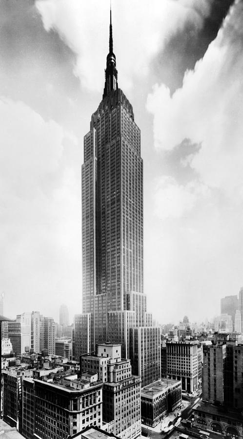 Architecture Photograph - The Empire State Building, New York by Everett