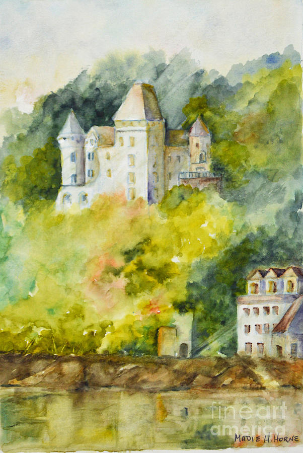 The Enchanted Castle Painting by Madie Horne