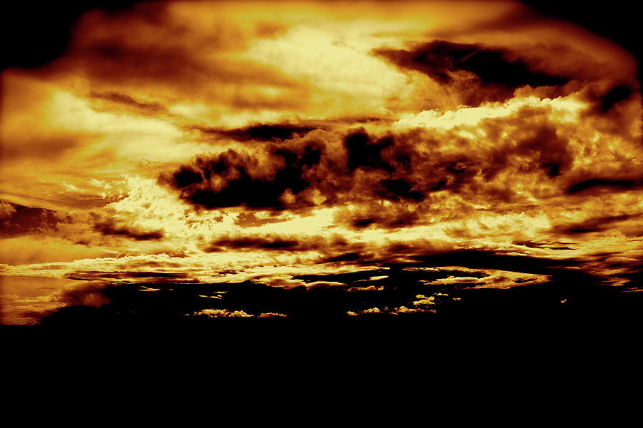 Clouds Photograph - The End by David  Hubbs