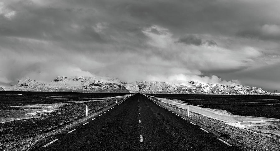 The endless road Photograph by Matthijs Bettman - Fine Art America