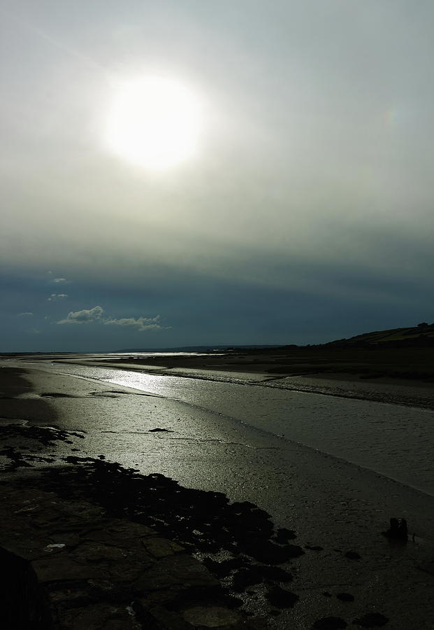 The Estuary at Kidwelly Photograph by Jeff Townsend
