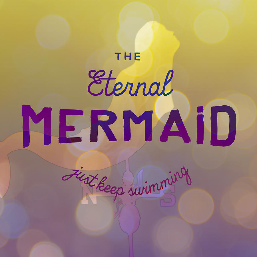 Mermaid Digital Art - The Eternal Mermaid v3 by Brandi Fitzgerald