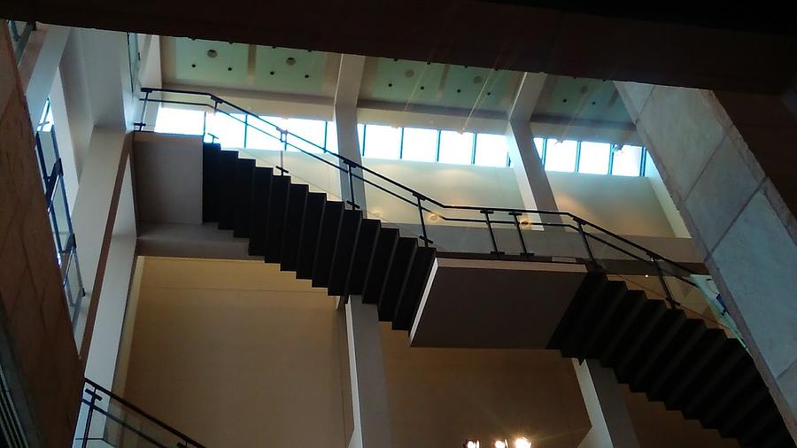 The Exhibit Stairs Upside Downside Photograph