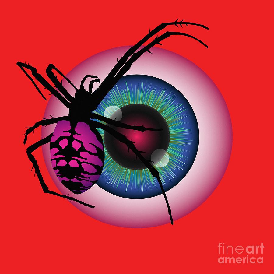 The Eye of Fear Digital Art by MM Anderson