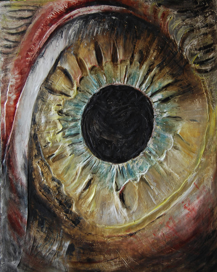 The Eye Painting by Tatiana Ilieva | Fine Art America