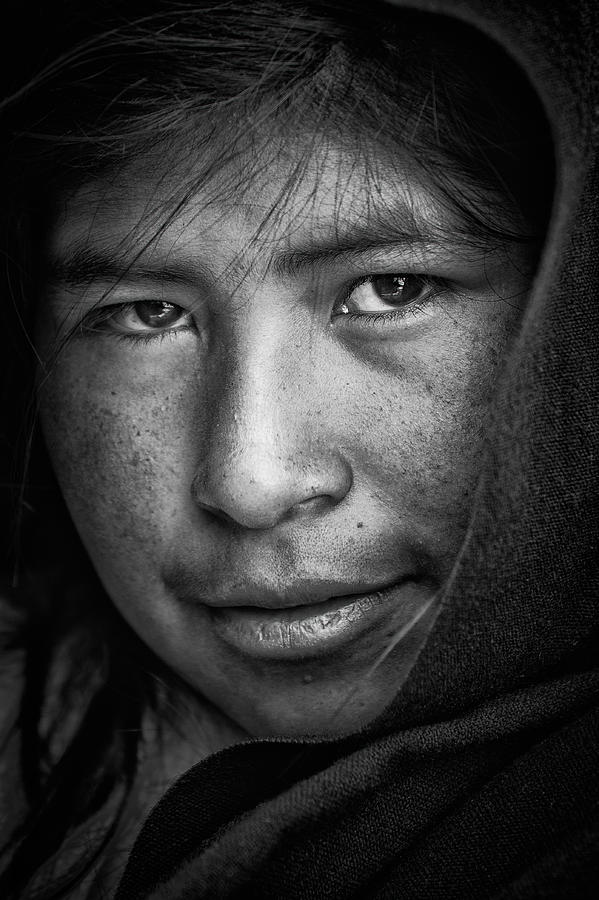 Black And White Photograph - The Eyes by Stefan Nielsen