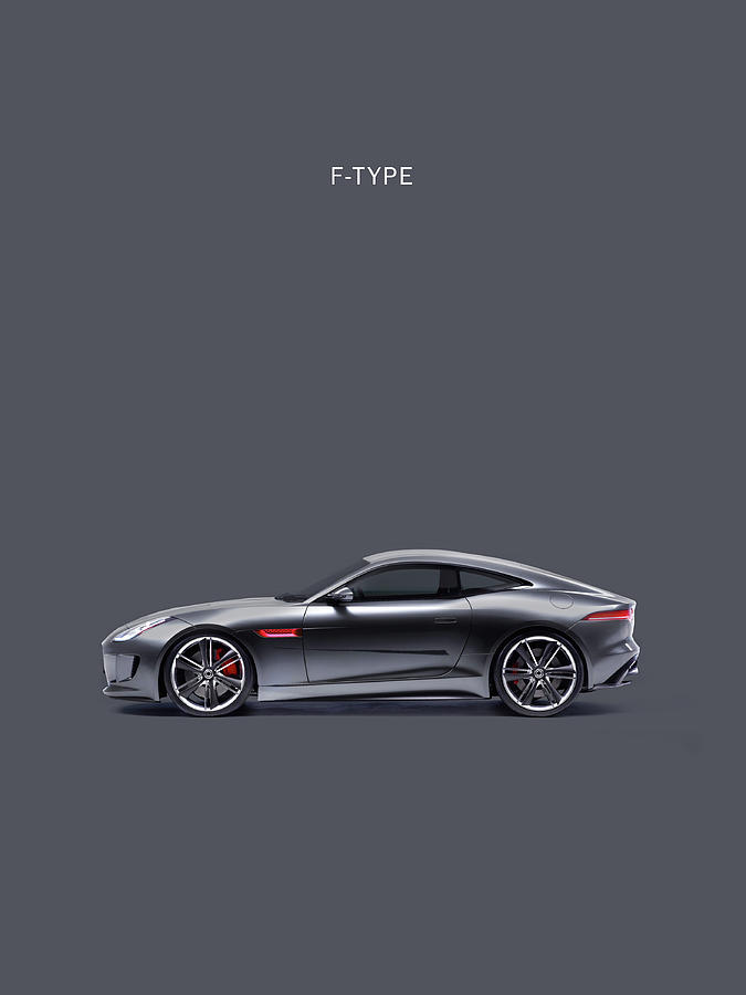 Car Photograph - The F Type by Mark Rogan