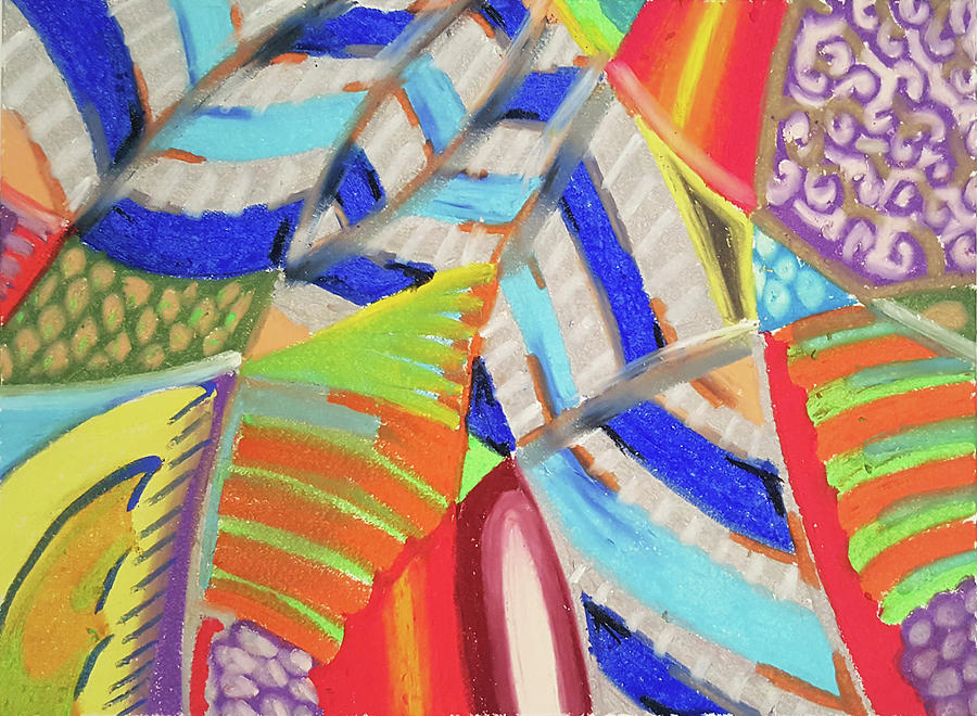 The Fabric of Life Pastel by Vincent Matheney