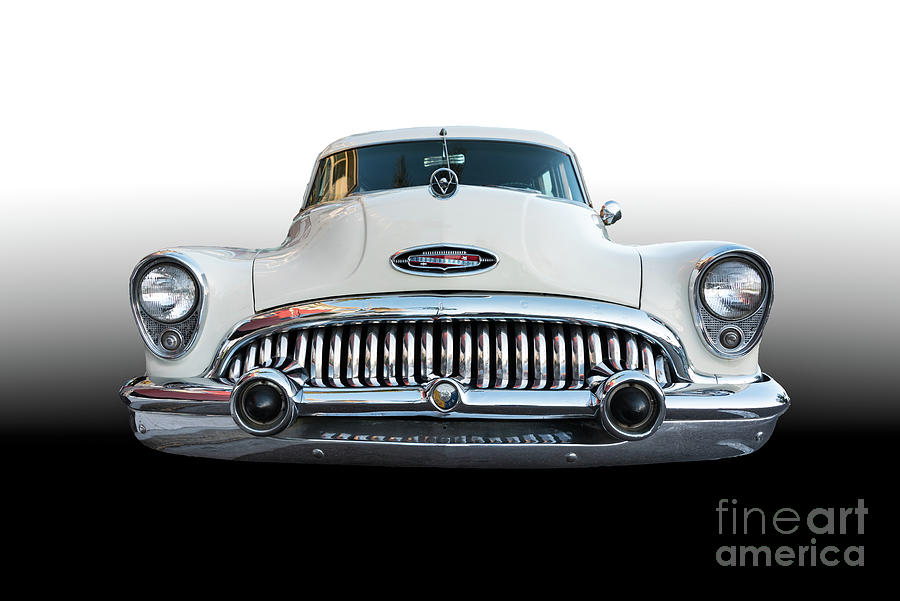 The Face of a Classic Buick Woodie Photograph by David Levin