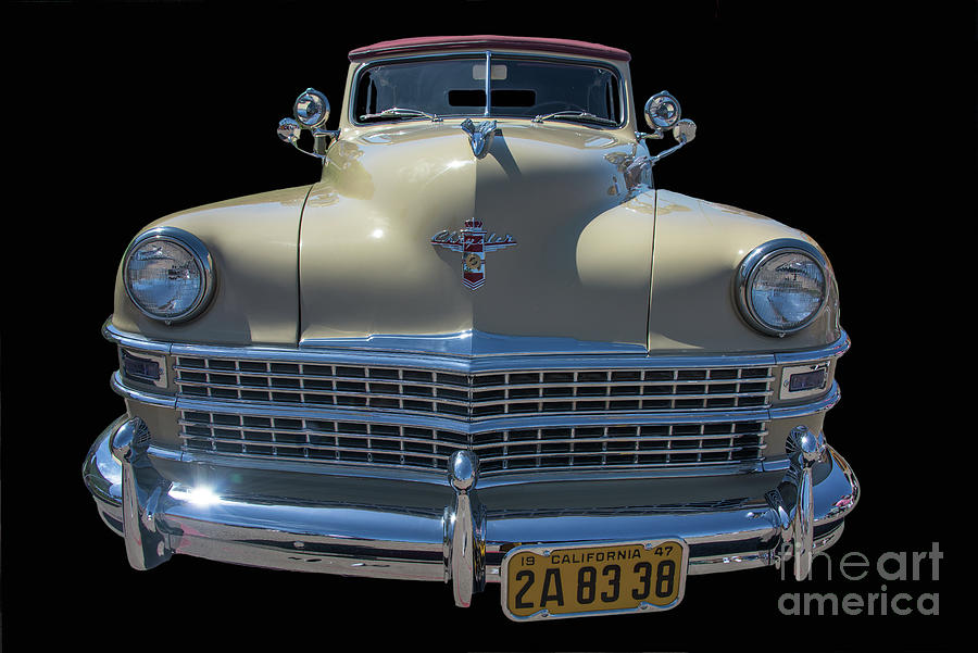 The Face of a Classic Chrysler Woodie Photograph by David Levin
