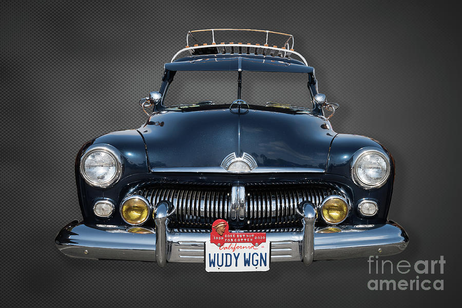 The Face of a Classic Mercury Woodie Photograph by David Levin